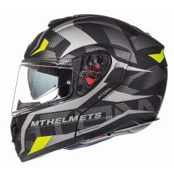 Policarbonato Mt Helmets Atom Sv Divergence A12 Grigio Opaco
