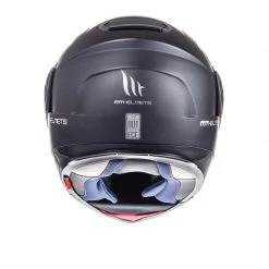 Policarbonato Mt Helmets Atom Sv Solid Nero Opaco -Sconto Mt Outlet atom solid mattblackk 3