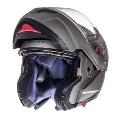 Policarbonato Mt Helmets Atom Sv Solid Grigio Opaco