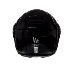 Policarbonato Mt Helmets Atom Sv Solid Nero -Sconto Mt Outlet atom solid neroo 3