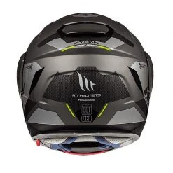 Policarbonato Mt Helmets Atom Sv Transcend E2 Grigio Opaco -Sconto Mt Outlet atom transcend grigio 3