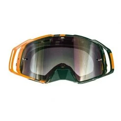 Maschere Maschera Off Road Mt Helmets Mx-evo Stripes Arancio
