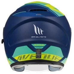 Policarbonato Mt Helmets Avenue Sv Sideway J3 Blu Opaco Giallo -Sconto Mt Outlet mthelmes avenue sv sideway mattyellow 3