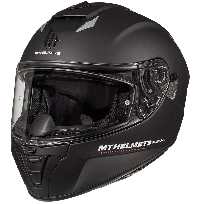 Policarbonato Mt Helmets Blade 2 Sv Solid A1 Nero Opaco 1 Policarbonato Mt Helmets Blade 2 Sv Solid A1 Nero Opaco