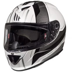 Fibra Mt Helmets Rapide Duel D7 Bianco Argento