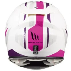 Fibra Mt Helmets Rapide Duel H9 Bianco Rosa 5 Fibra Mt Helmets Rapide Duel H9 Bianco Rosa -Sconto Mt Outlet mthelmet rapideduelh9 rosa 3