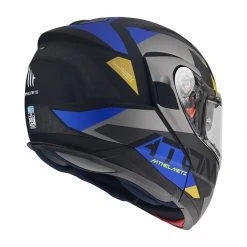 Policarbonato Casco Modulare Mt Helmets Atom Sv W17 A2 Grigio -Sconto Mt Outlet mthelmets atomsv w17 helmet grigio 4
