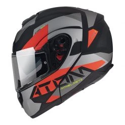 Policarbonato Casco Modulare Mt Helmets Atom Sv W17 A5 Rosso -Sconto Mt Outlet mthelmets atomsv w17 helmet rosso 3