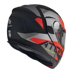 Policarbonato Casco Modulare Mt Helmets Atom Sv W17 A5 Rosso -Sconto Mt Outlet mthelmets atomsv w17 helmet rosso 4