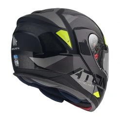 Policarbonato Casco Modulare Mt Helmets Atom Sv W17 B2 Grigio 7 Policarbonato Casco Modulare Mt Helmets Atom Sv W17 B2 Grigio -Sconto Mt Outlet mthelmets atomsv w17 helmetb b2 grigio 4
