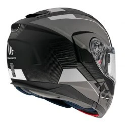 Policarbonato Casco Modulare Mt Helmets Atom Sv Quark A0 Bianco -Sconto Mt Outlet mthelmets atomsvquark bianco 3