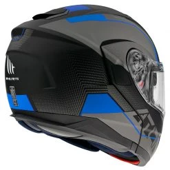 Policarbonato Casco Modulare Mt Helmets Atom Sv Quark A7 Blu -Sconto Mt Outlet mthelmets atomsvquark blu 3