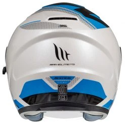 Policarbonato Mt Helmets Avenue Sv Sideway C7 Bianco Blu -Sconto Mt Outlet mthelmets avenue sv sideway blu 3