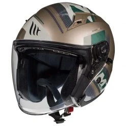 Policarbonato Mt Helmets Avenue Sv Sideway J9 Oro