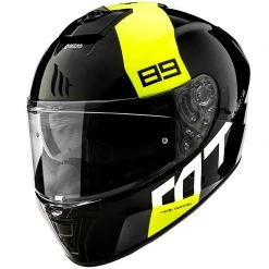 Policarbonato Casco Mt Helmets Blade 2 Sv 89 B3 Giallo Fluo