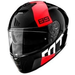 Policarbonato Casco Mt Helmets Blade 2 Sv 89 B5 Rosso