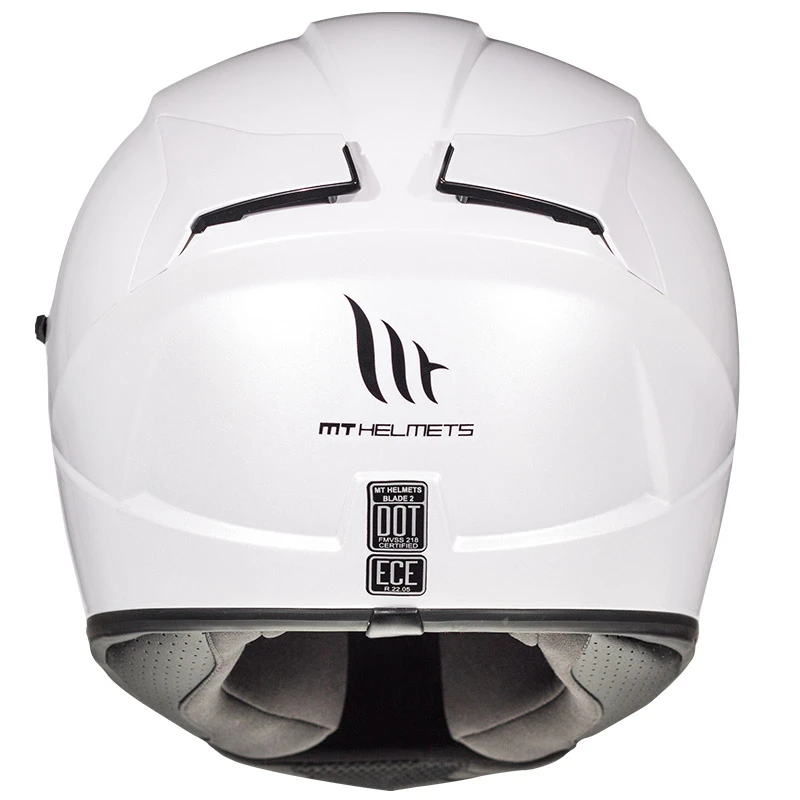Policarbonato Mt Helmets Blade 2 Sv Solid A0 Bianco 3 Policarbonato Mt Helmets Blade 2 Sv Solid A0 Bianco - immagine 3