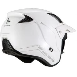 Trial Casco Mt Helmets District Sv Solid A0 Bianco -Sconto Mt Outlet mthelmets districtsvsolid bianco 3