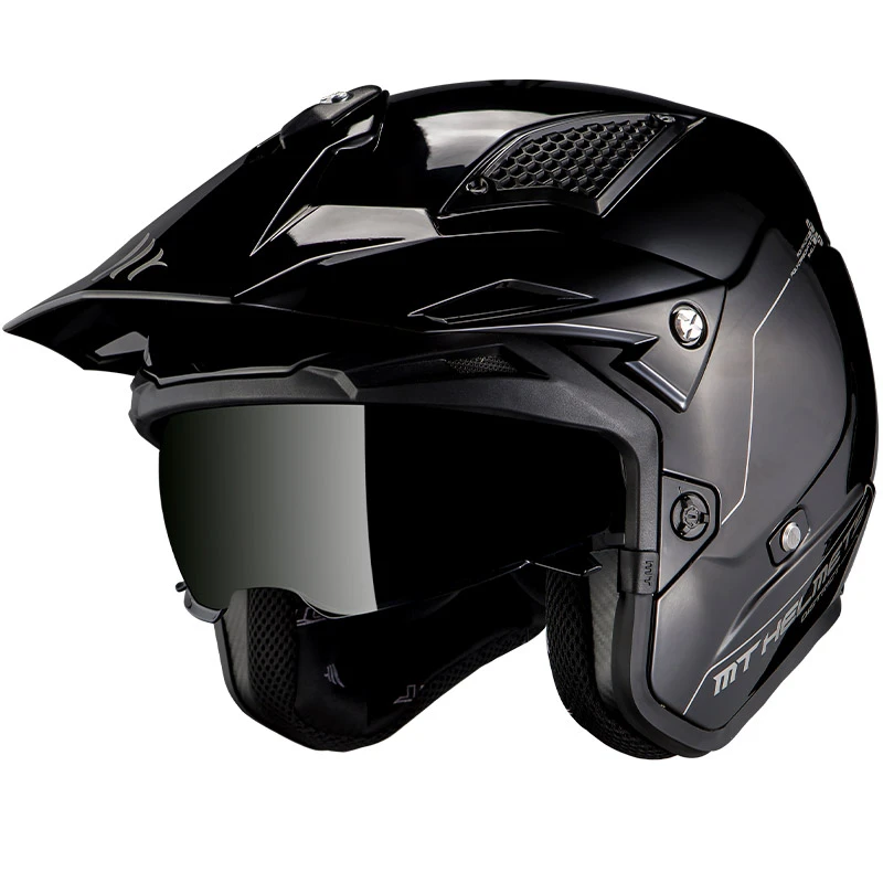 Trial Casco Mt Helmets District Sv Solid A1 Nero 1 Trial Casco Mt Helmets District Sv Solid A1 Nero