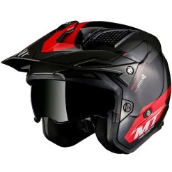 Trial Casco Mt Helmets District Sv Summit H5 Rosso