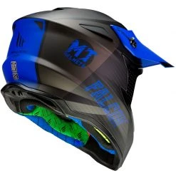 Policarbonato Casco Mt Helmets Falcon System D7 Blu -Sconto Mt Outlet mthelmets falconsystem blu 3