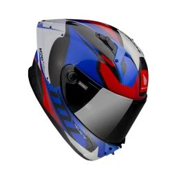 Fibra Mt Helmets Kre Plus Carbon Projectile D7 Blu -Sconto Mt Outlet mthelmets kreplus projectile blu 4