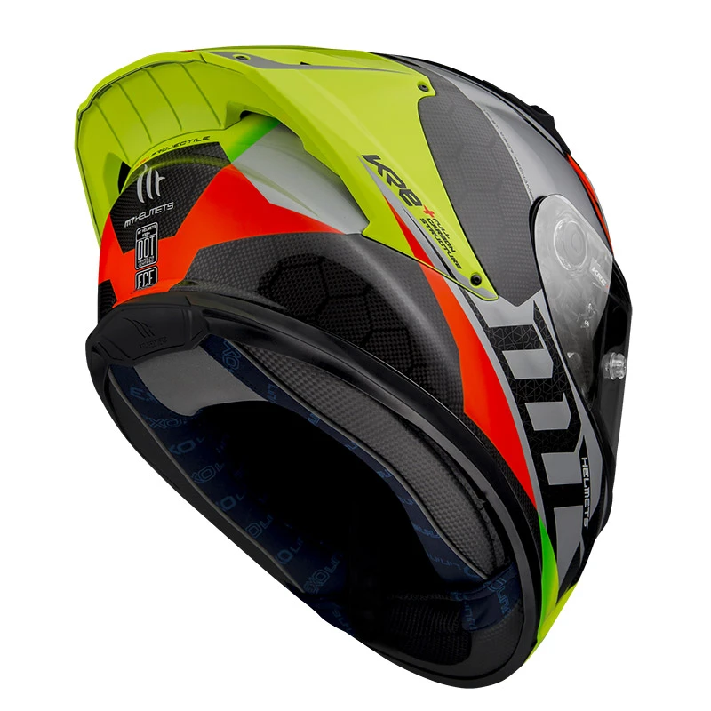 Fibra Mt Helmets Kre Plus Carbon Projectile D2 Grigio 2 Fibra Mt Helmets Kre Plus Carbon Projectile D2 Grigio - immagine 2