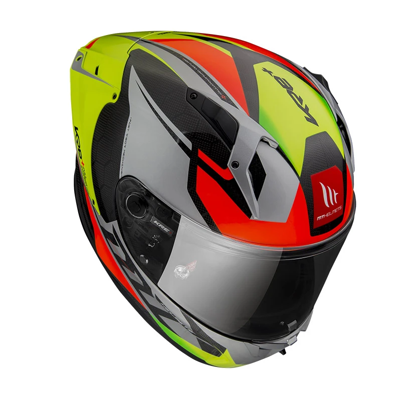 Fibra Mt Helmets Kre Plus Carbon Projectile D2 Grigio 3 Fibra Mt Helmets Kre Plus Carbon Projectile D2 Grigio - immagine 3