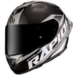 Fibra Mt Helmets Rapide Pro Carbon C2 Nero Grigio
