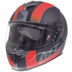 Fibra Mt Helmets Rapide Overtake B1 Rosso Opaco