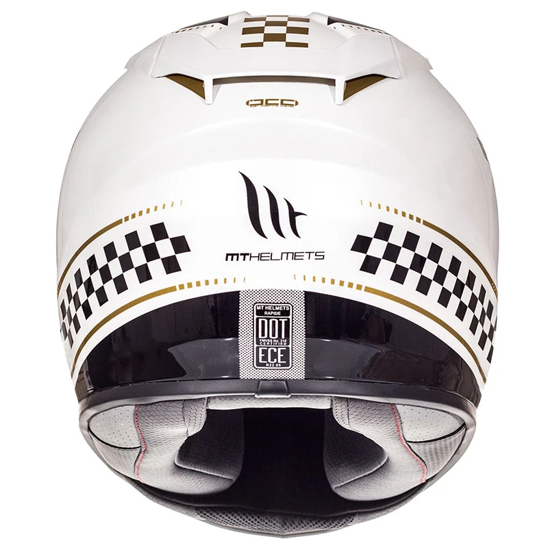 Fibra Mt Helmets Rapide Revival B1 Bianco 3 Fibra Mt Helmets Rapide Revival B1 Bianco - immagine 3