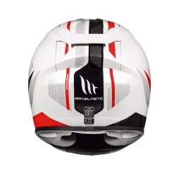 Fibra Mt Helmets Rapide Duel D2 Bianco Arancio -Sconto Mt Outlet mthelmets rapidedueld2 rosso 3
