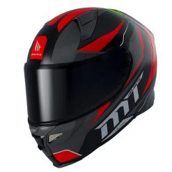Policarbonato Mt Helmets Revenge 2 Foundation C1 Nero Opaco