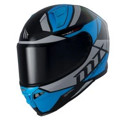 Policarbonato Casco Mt Helmets Revenge 2 Scalpel A7 Blu