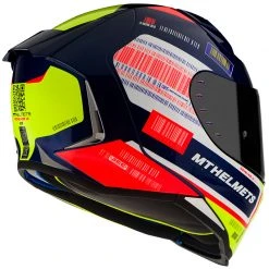 Policarbonato Casco Mt Helmets Revenge 2 Rs A0 Blu -Sconto Mt Outlet mthelmets revenge2rs blu 3