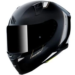 Policarbonato Casco Mt Helmets Revenge 2 Solid A11 Nero
