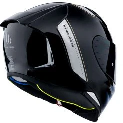 Policarbonato Casco Mt Helmets Revenge 2 Solid A11 Nero -Sconto Mt Outlet mthelmets revenge2solid nero 3