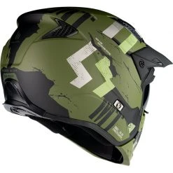 Mentoniera Removibile Mt Helmets Streetfighter Sv Skull A16 Verde Opaco -Sconto Mt Outlet mthelmets streetfighter skull20 green 3