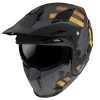 Mentoniera Removibile Mt Helmets Streetfighter Sv Skull A12 Grigio Opaco
