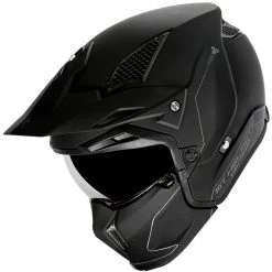 Mentoniera Removibile Mt Helmets Streetfighter Sv Solid A1 Nero Opaco