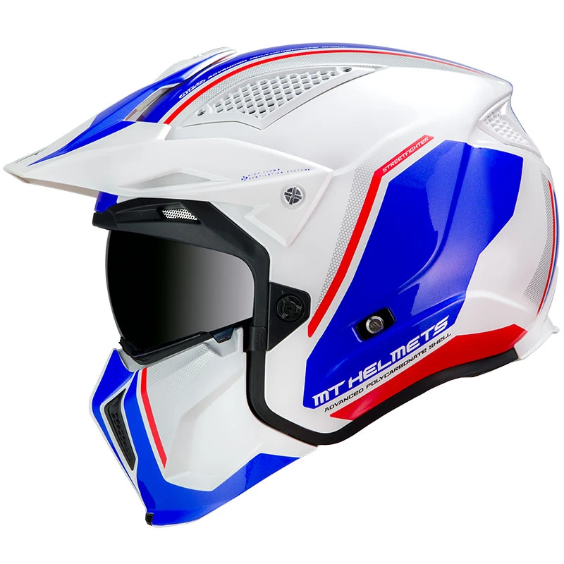 Mentoniera Removibile Mt Helmets Streetfighter Sv Twin B7 Bianco Pearl 2 Mentoniera Removibile Mt Helmets Streetfighter Sv Twin B7 Bianco Pearl - immagine 2