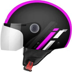 Policarbonato Casco Mt Helmets Street Scope D8 Rosa
