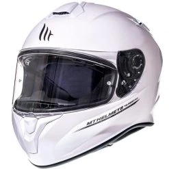 Policarbonato Mt Helmets Targo Solid A0 Bianco