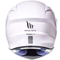 Policarbonato Mt Helmets Targo Solid A0 Bianco -Sconto Mt Outlet mthelmets targo solid bianco 3