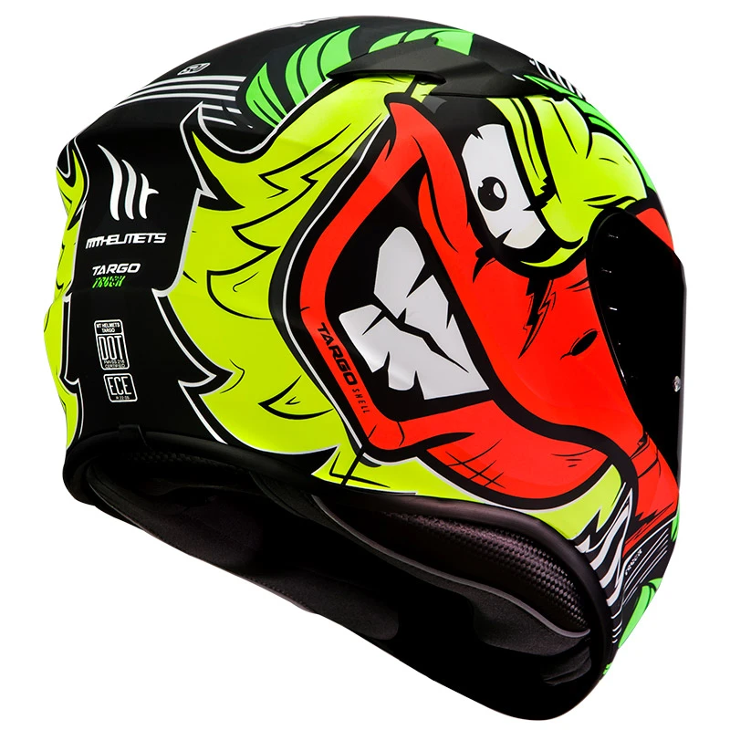 Policarbonato Mt Helmets Targo Truck A2 Giallo Opaco 3 Policarbonato Mt Helmets Targo Truck A2 Giallo Opaco - immagine 3