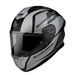 Policarbonato Casco Mt Helmets Targo Pro Sound A2 Grigio