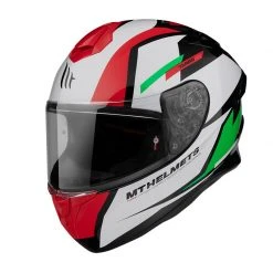 Policarbonato Casco Mt Helmets Targo Pro Sound C6 Verde