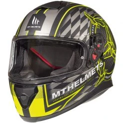 Policarbonato Mt Helmets Thunder 3 Sv Isle Of Man A3 Giallo