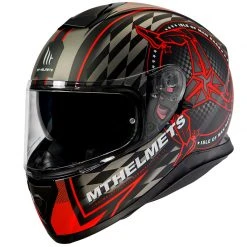 Policarbonato Mt Helmets Thunder 3 Sv Isle Of Man B5 Rosso