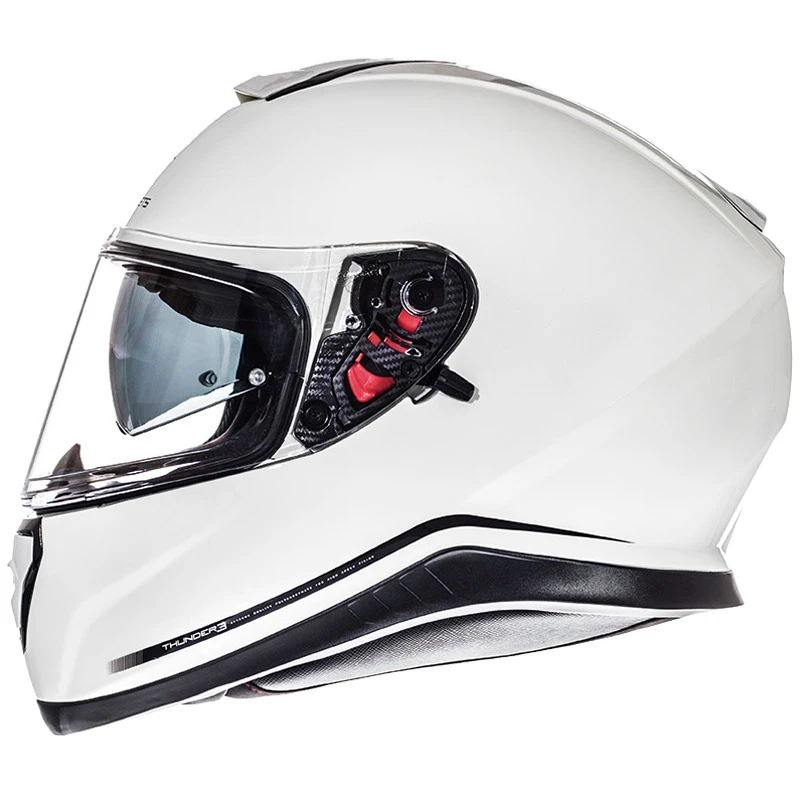 Policarbonato Casco Mt Helmets Thunder 3 Sv Solid A0 Bianco 2 Policarbonato Casco Mt Helmets Thunder 3 Sv Solid A0 Bianco - immagine 2